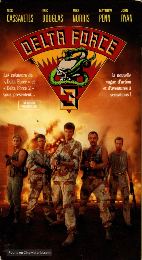 Delta Force 3: The Killing Game - Canadian Movie Cover