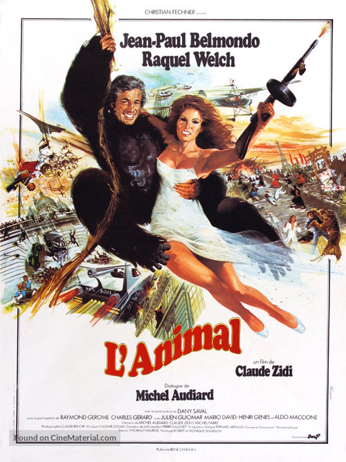 L&#039;animal - French Movie Poster