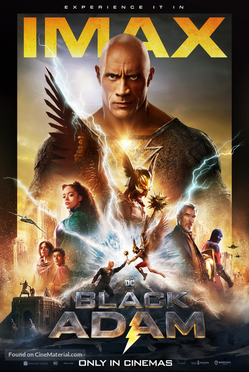 Black Adam - British Movie Poster