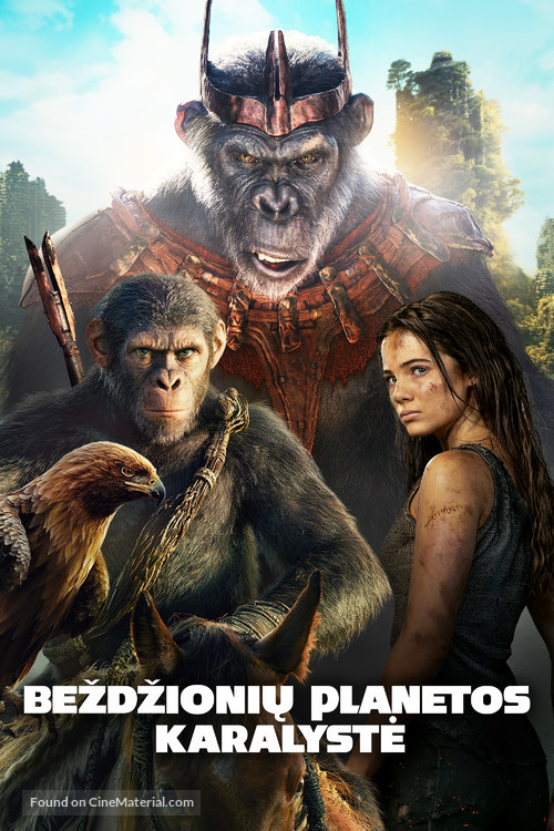 Kingdom of the Planet of the Apes - Lithuanian Video on demand movie cover