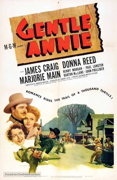 Gentle Annie - Movie Poster