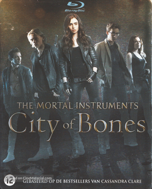 The Mortal Instruments: City of Bones - Dutch Blu-Ray movie cover