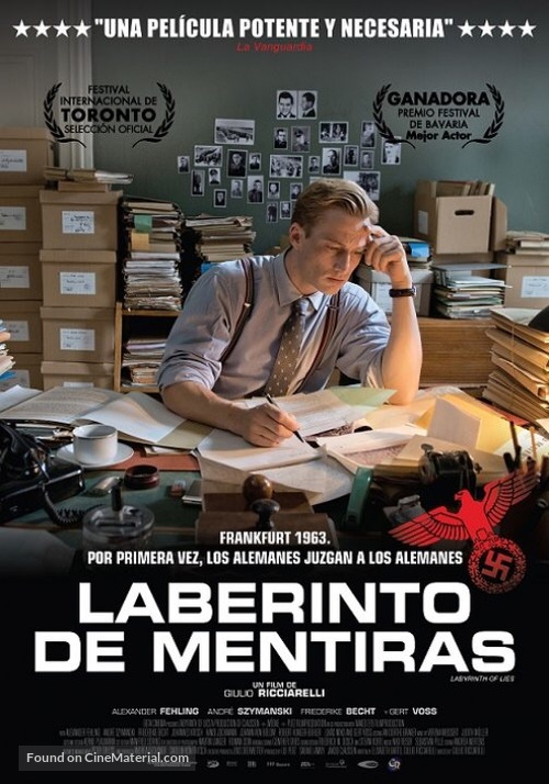 Im Labyrinth des Schweigens - Chilean Movie Poster