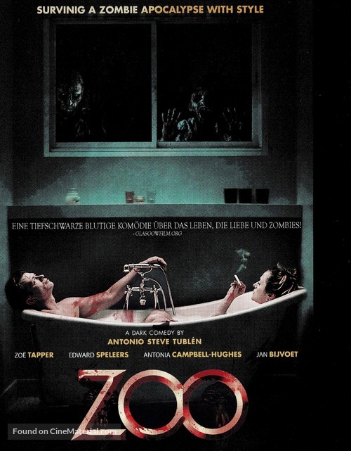 Zoo - German Blu-Ray movie cover