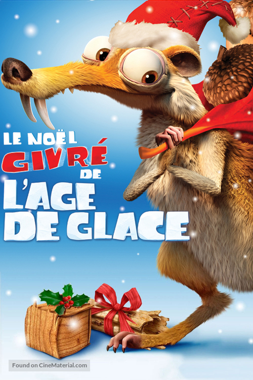Ice Age: A Mammoth Christmas - French DVD movie cover