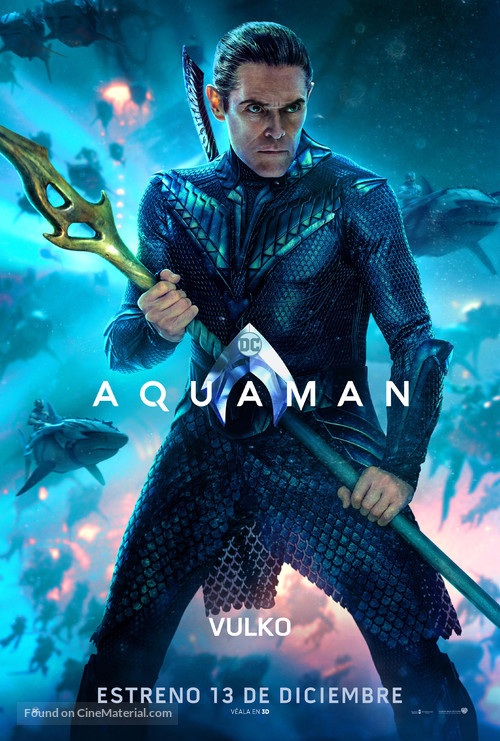Aquaman - Chilean Movie Poster