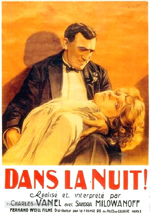 Dans la nuit - French Movie Poster