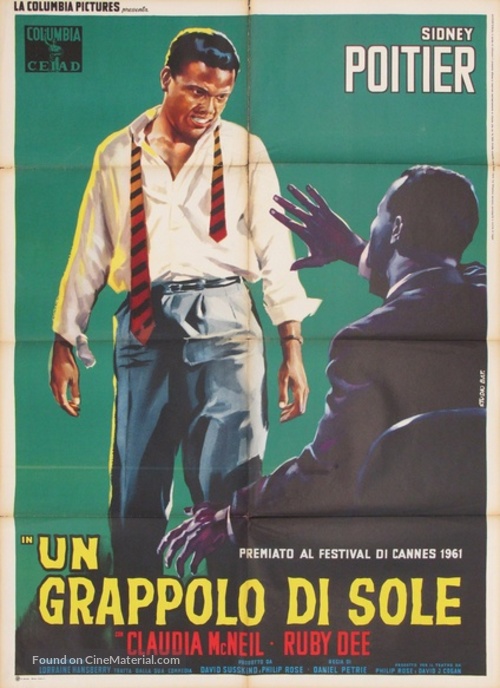 A Raisin in the Sun - Italian Movie Poster