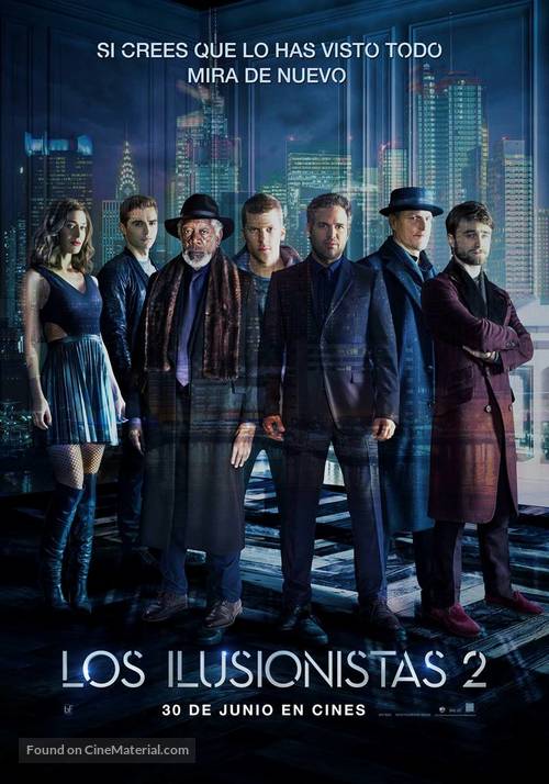 Now You See Me 2 - Chilean Movie Poster