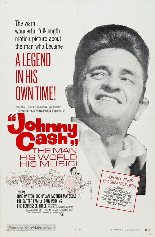 Johnny Cash! The Man, His World, His Music - Movie Poster