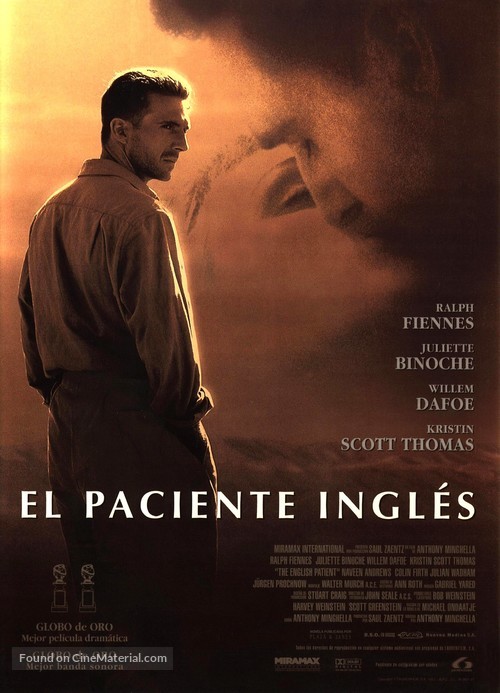 The English Patient - Spanish Movie Poster
