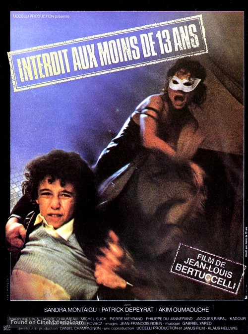 Interdit aux moins de 13 ans - French Movie Poster