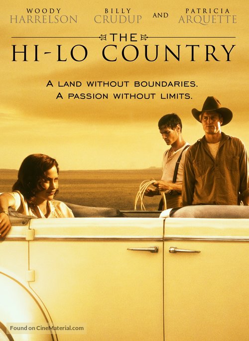 The Hi-Lo Country - DVD movie cover