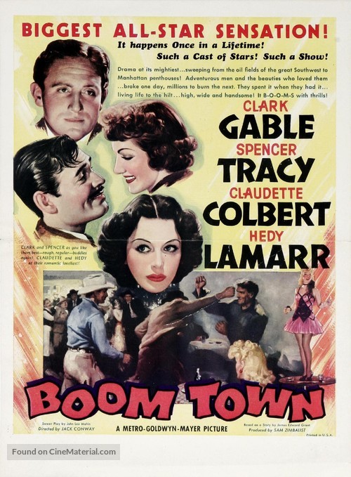 Boom Town - Movie Poster
