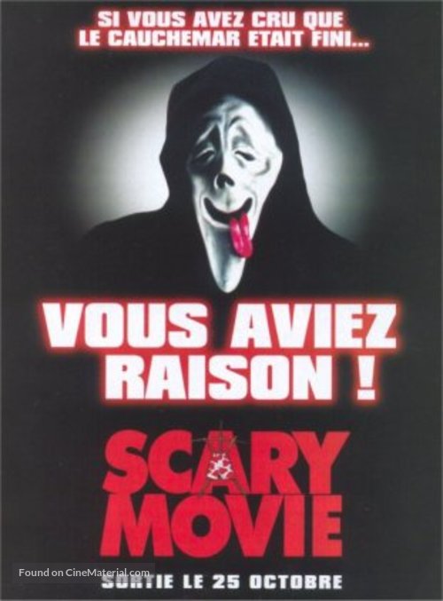 Scary Movie - French Movie Poster