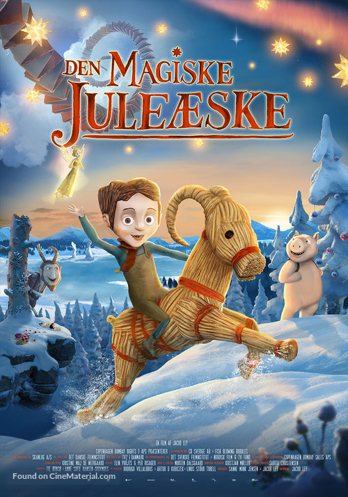 Den magiske jule&aelig;ske - Danish Movie Poster