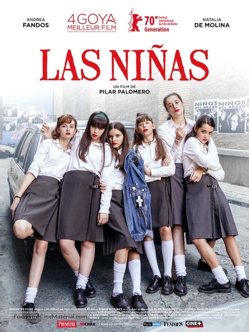 Las ni&ntilde;as - French Movie Poster