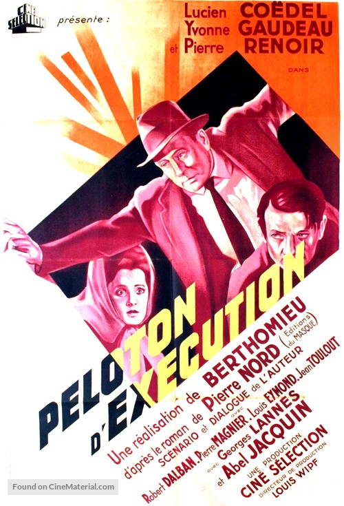 Peloton d&#039;ex&egrave;cution - French Movie Poster