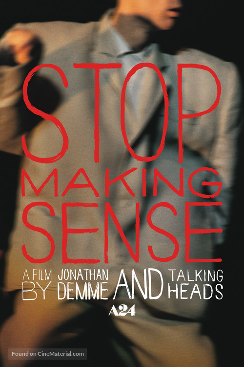 Stop Making Sense - Movie Cover