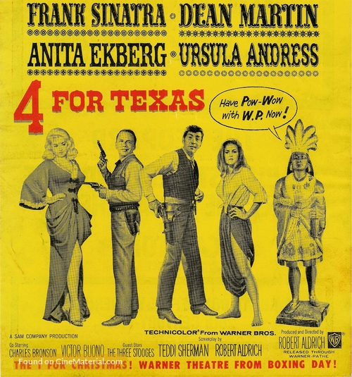 4 for Texas - British Movie Poster