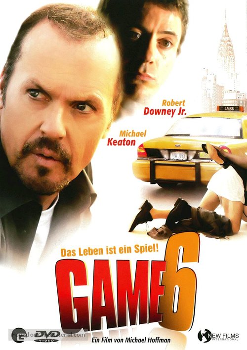 Game 6 - German DVD movie cover