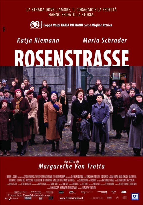 Rosenstrasse - Italian poster