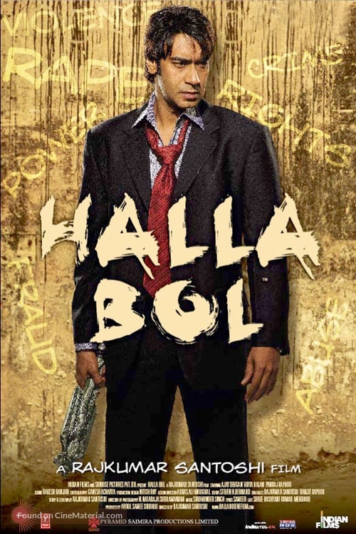 Halla Bol - Indian Movie Poster