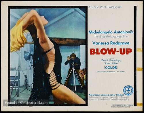 Blowup - Theatrical movie poster