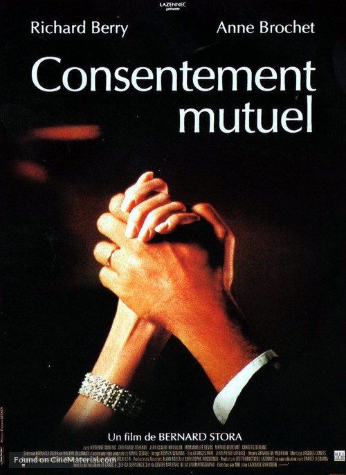 Consentement mutuel - French Movie Poster