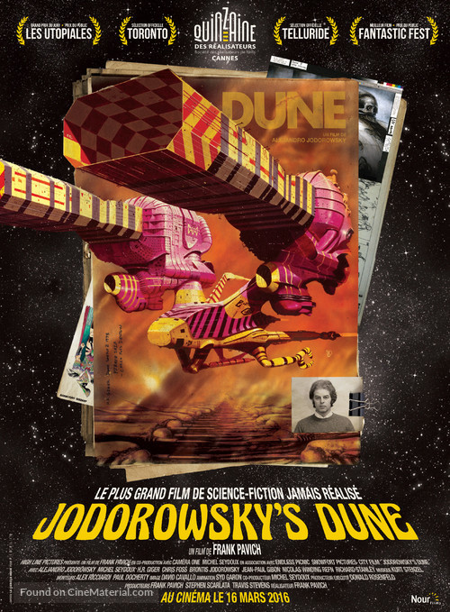 Jodorowsky&#039;s Dune - French Movie Poster