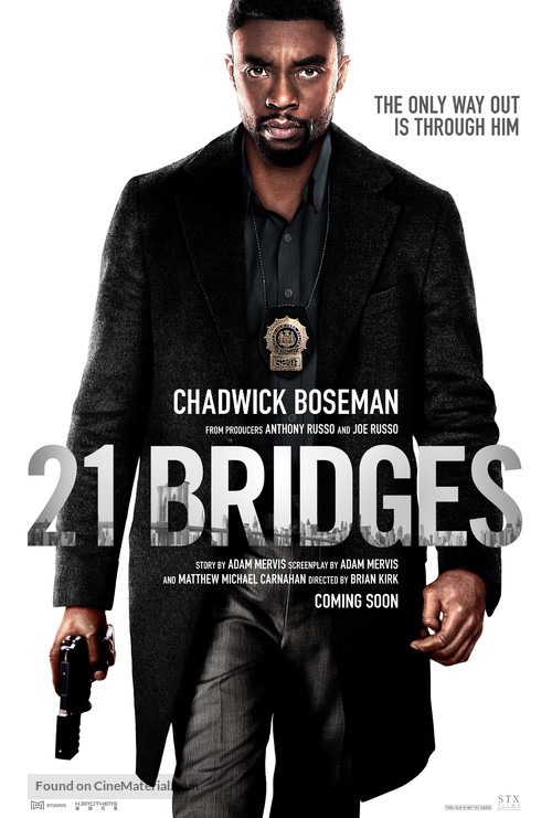 21 Bridges - Movie Poster