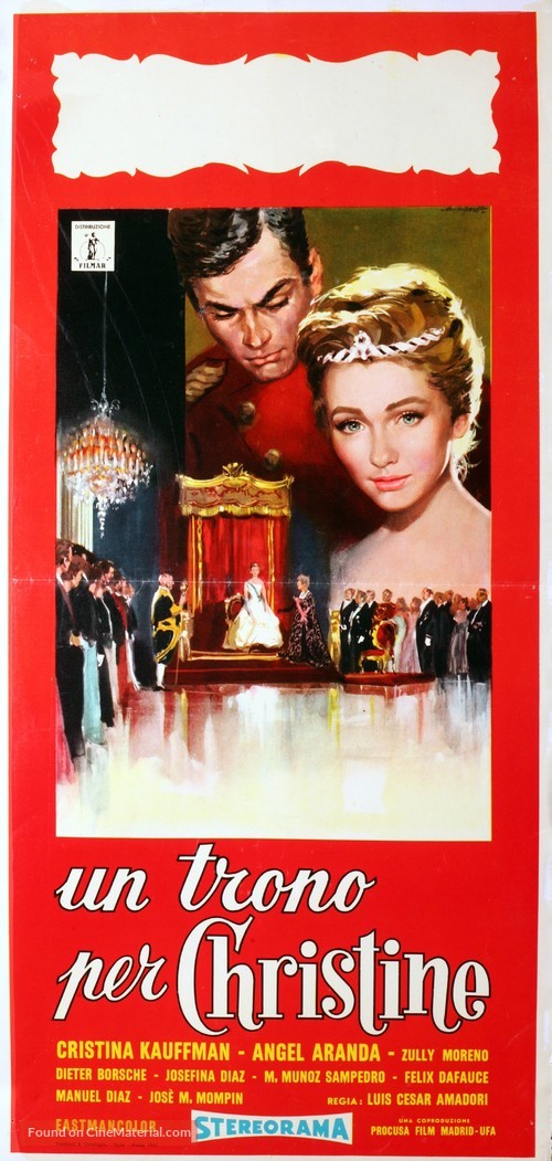 Un trono para Cristy - Italian Movie Poster