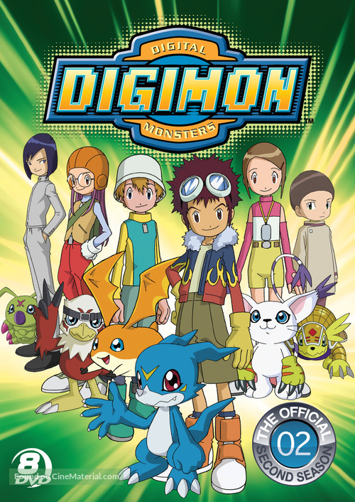 &quot;Digimon: Digital Monsters&quot; - DVD movie cover