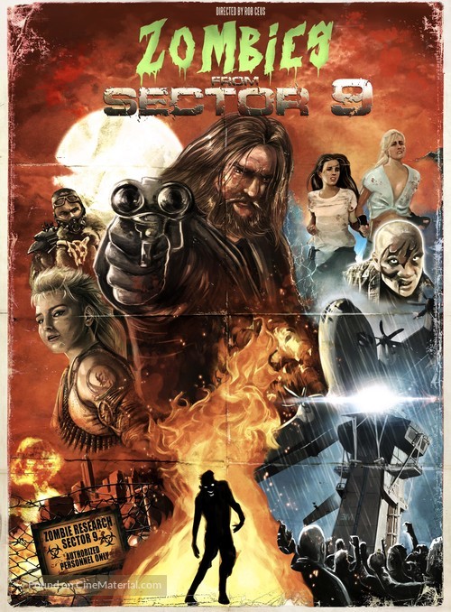 Zombies from Sector 9 - Belgian Movie Poster