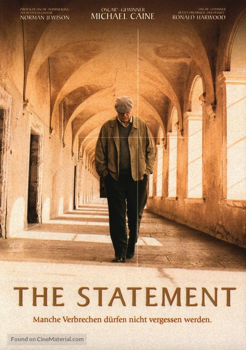 The Statement - German Movie Cover