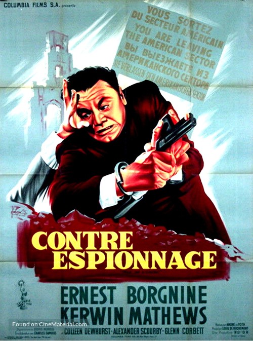 Man on a String - French Movie Poster