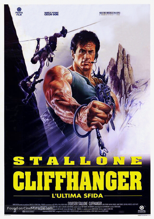 Cliffhanger - Italian Movie Poster