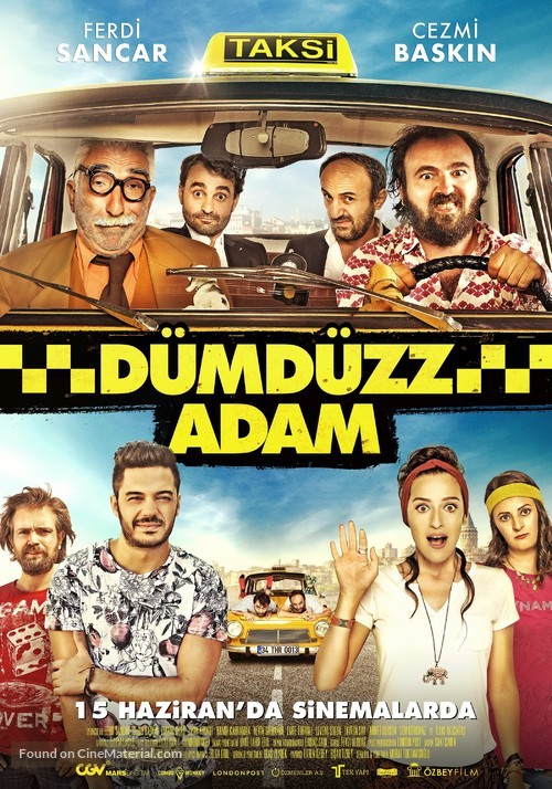 D&uuml;md&uuml;zz Adam - Turkish Movie Poster