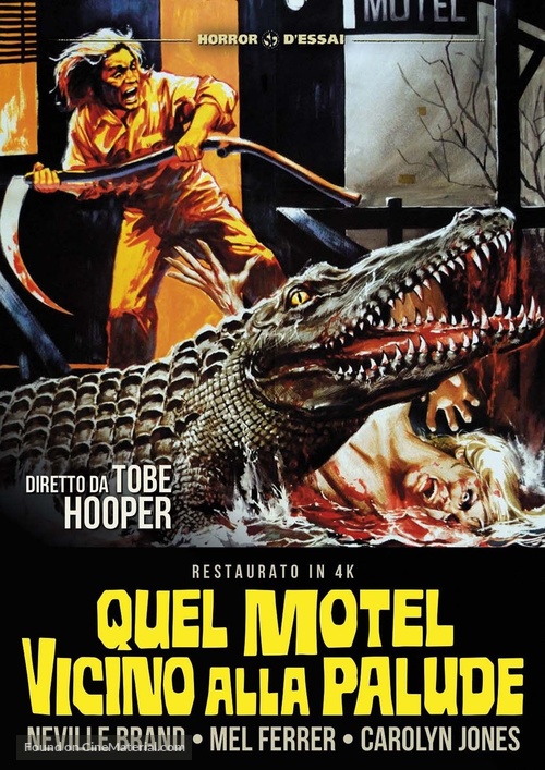 Eaten Alive - Italian DVD movie cover