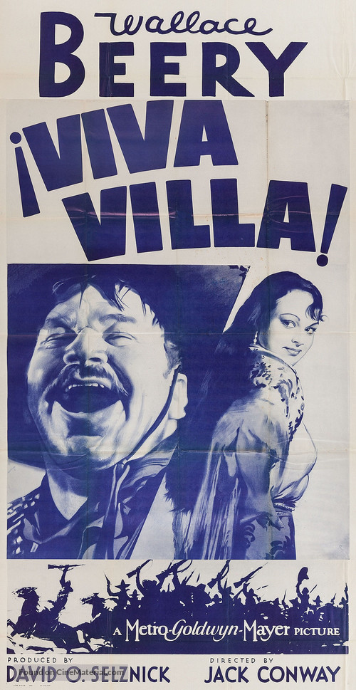 Viva Villa! - Re-release movie poster