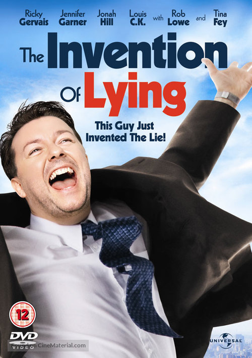 The Invention of Lying - British DVD movie cover