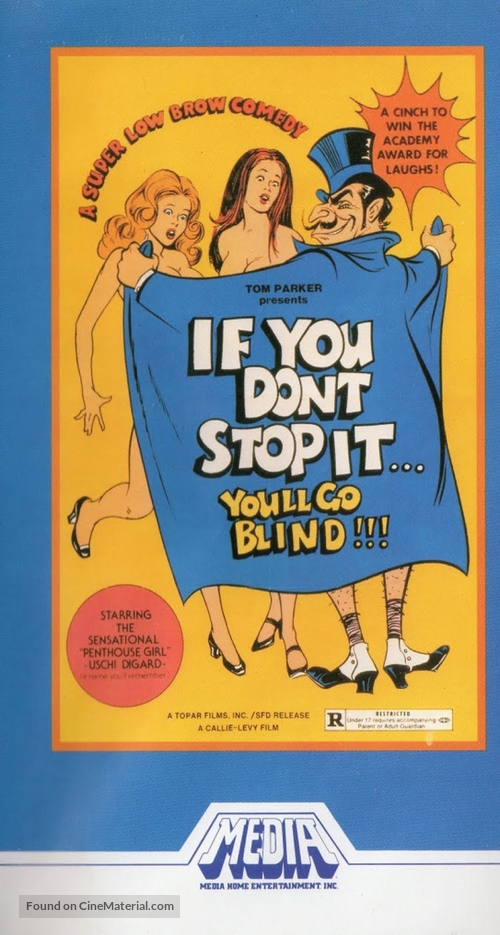 If You Don&#039;t Stop It... You&#039;ll Go Blind!!! - VHS movie cover