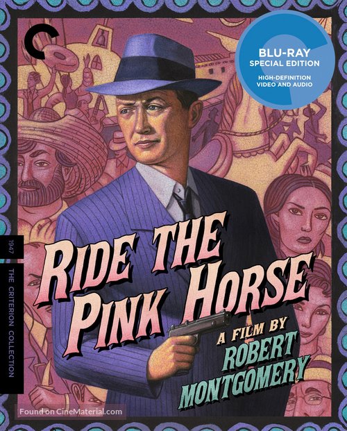 Ride the Pink Horse - Blu-Ray movie cover