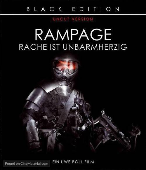 Rampage - German Blu-Ray movie cover