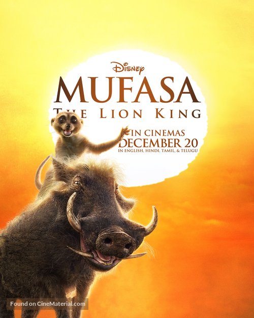 Mufasa: The Lion King - Indian Movie Poster