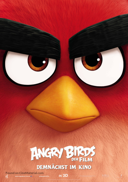 The Angry Birds Movie - German Movie Poster