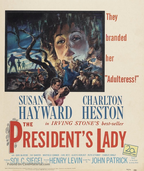 The President&#039;s Lady - Movie Poster