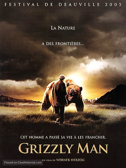 Grizzly Man - French Movie Poster