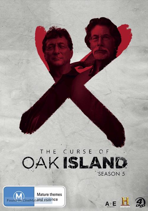 &quot;The Curse of Oak Island&quot; - Australian DVD movie cover