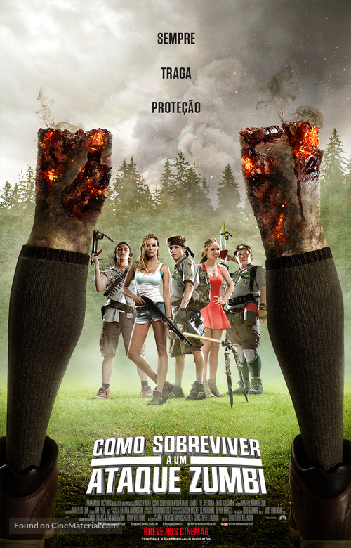 Scouts Guide to the Zombie Apocalypse - Brazilian Movie Poster